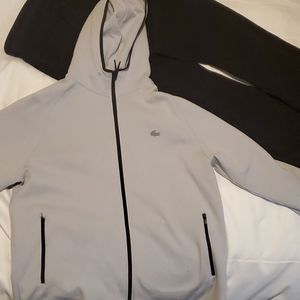 Lacoste zip up hoodie